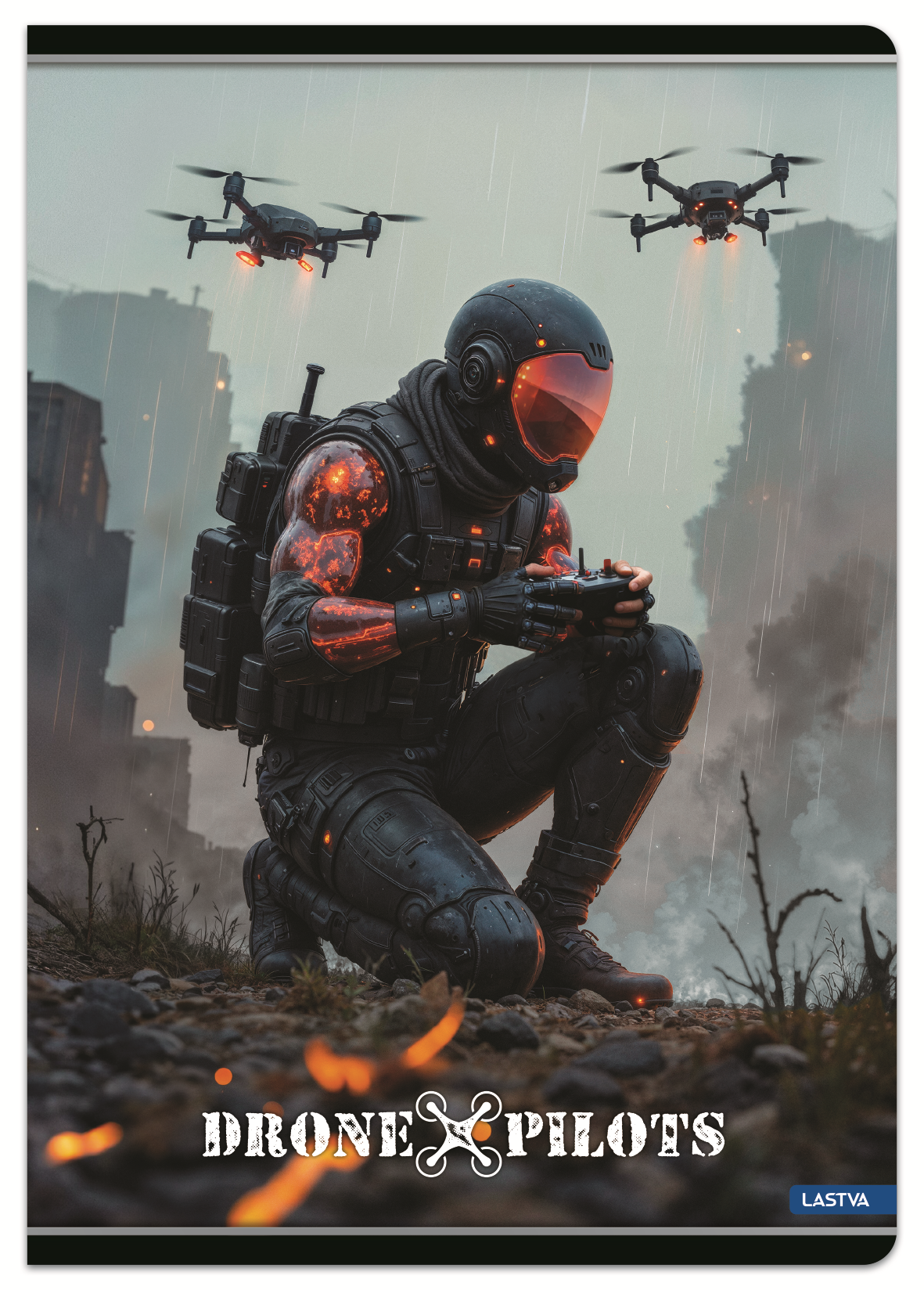 SVESKA A5 KARO DRONE PILOTS (više dezena) - Knjižara Riznica Beograd